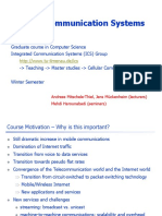 Cellular Communication Systems