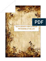 Buku Manajemen Organisasi Pendidikan Islam