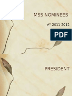 MSSNOMINEES