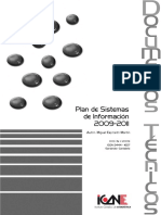 Plan de Sistemas de Información del ICANE 2009-2011