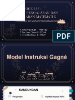 Model Instruksi Gagne