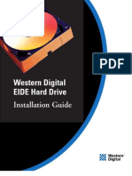 Western Digital EIDE Hard Drive: Installation Guide