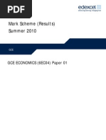Download Edexcel Economics Unit 4 June 2010 Mark Scheme by Ekaterina Mozloeva SN51159656 doc pdf