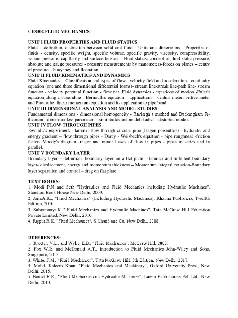 CE8302 FM by WWW - Learnengineering.in | PDF | Fluid Dynamics | Shear ...