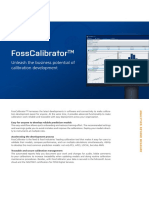 FossCalibrator Solution Brochure de