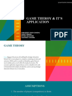 Game Theroy & It's Application