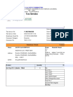 Tax Invoice: JATIN GAS SERVICE (0000107209)