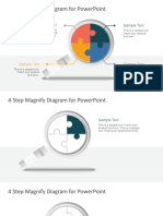 FF0157 01 Magnify Diagram For Powerpoint 16x9