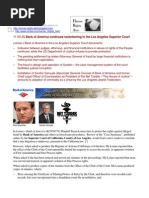 11-03-20 PRESS RELEASE: Lomas V Bank of America (KC059379) - Bank of America Continues Racketeering in The Los Angeles Superior Court