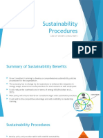 Sustainability Procedures: Case of Grown Consultants