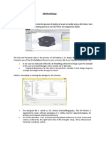 Methodology: STEP 1: Designing Parts