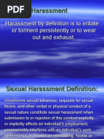 Sexual Harrasment