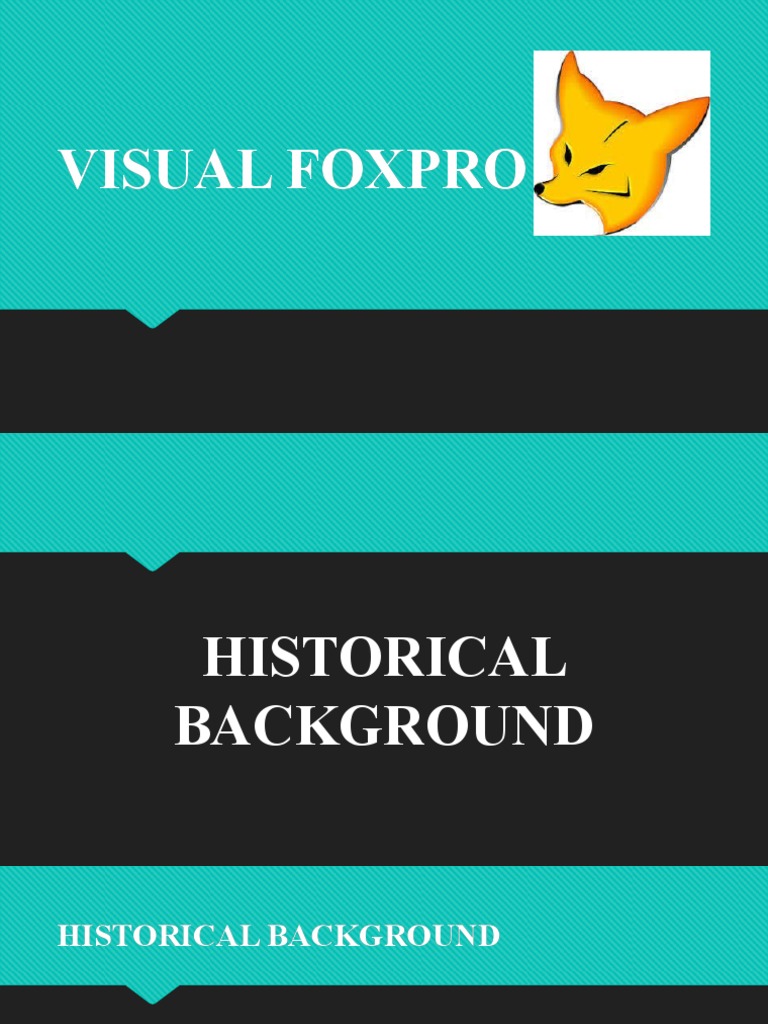 Visual FoxPro Overview and Features | PDF | Software Engineering | Software