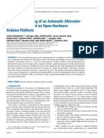 Design and Building of An Automatic Alternator Synchronizer Based On Open-Hardware Arduino Platform