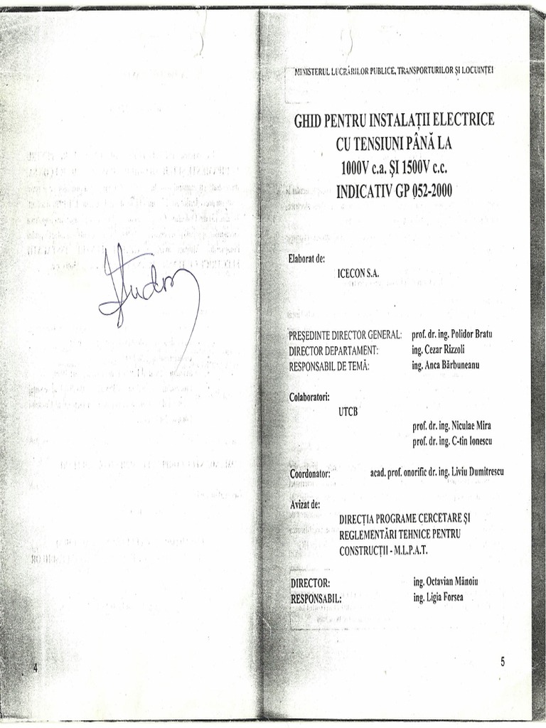 GP 052 - 2000 | PDF