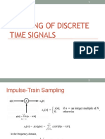 Lecture-25 - Sampling of DT Signals