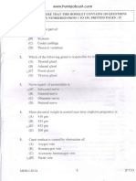Kerala PG (Hom) 2014 Paper 1