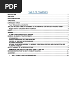 Slope Stability Analysis Using Soil Anchor - Design Report