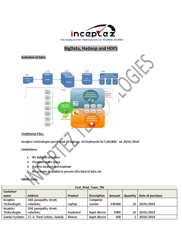 Big Data: Challenges & Opportunities | PDF | Apache Hadoop | Data ...