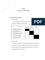 Contoh BAB III Korelasional Dengan 2 Variabel