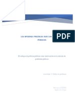 Las Opciones Políticas Ante Los Problemas Públicos