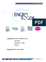 PDF Startegic Management Analysis of Engro Foods