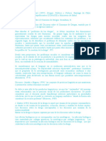 Analisis de Discursos Sobre El Consumo de Drogas