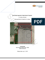 Sample Only: Real Estate Appraisal of Agricultural Cropland