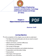 Object-Oriented Systems Analaysis and Design