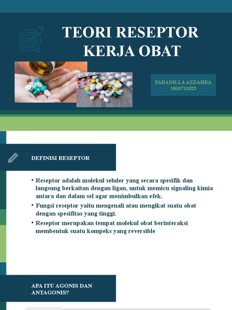 Teori Reseptor Kerja Obat dan Mekanismenya | PDF | Pengembangan Diri ...