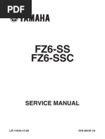 Yamaha FZ6-SS (SSC) 2004 Service Manual