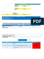 Formulário de Qualificação de Fornecedores para Validação