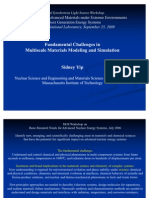 A Haracterization of Advanced Materials Under Extreme Environments For Next Generation Energy Systems