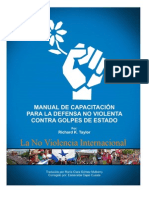 MANUAL DE CAPACITACiÓN PARA LA DEFENSA NO VIOLENTA CONTRA GOLPES DE ESTADO