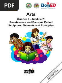 Quarter 2 - Module 2: Renaissance and Baroque Period Sculpture: Elements and Principles