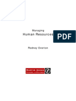 Managing Human Resources