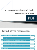 Press Commission and Their Recommendations-1