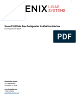 Stonex S900 Static Base Configuration Via Web User Interface