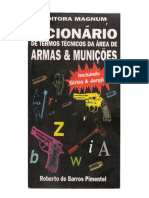 Dicionário de Termos Técnicos da Área de Armas  Munições