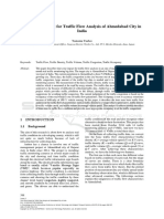 Traffic Flow Analysis