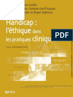 Handicap L'éthique Dans Les Pratiques Cliniques