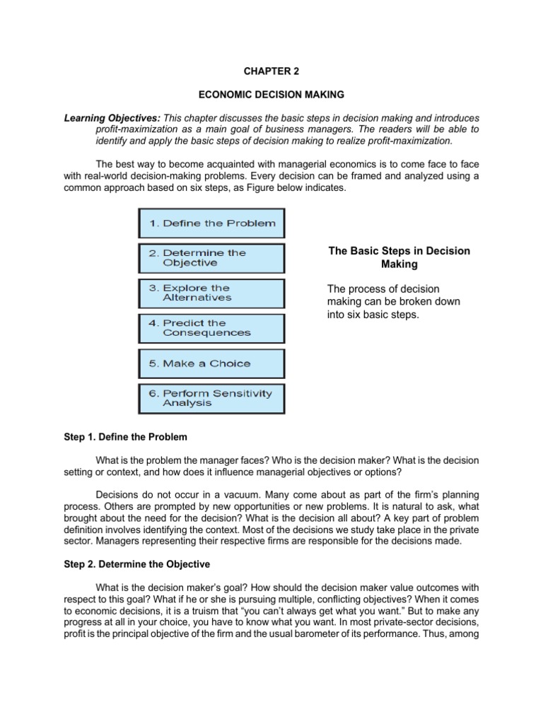 Profit Maximization in Decision Making | PDF | Marginal Cost | Profit ...