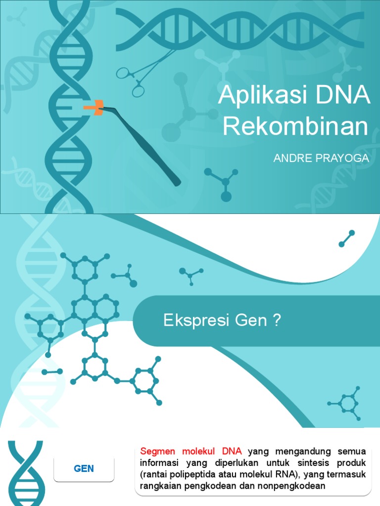 Ekspresi Gen dan Aplikasi Rekombinan | PDF | Sains & Matematika
