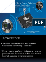 Design of Low Power Wireless Sensor Networks: BY K.Ravichandra Nagaraju 07W21A0467