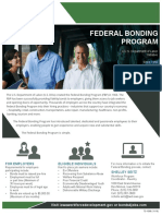 Federal Bonding Program Flyer