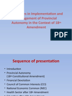 Analysis of 18th Amendment