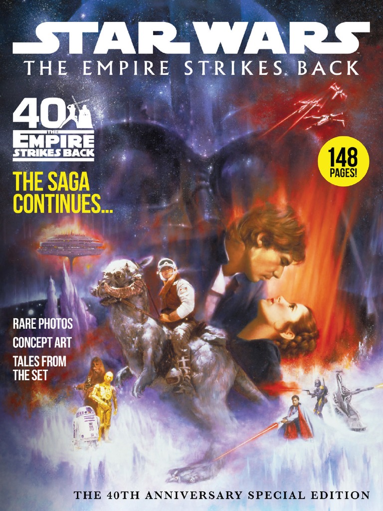 Star Wars - The Empire Strikes Back (40th Anniversary Special Edition) -  2021 UK | PDF | Luke Skywalker | Han Solo, image size:768x1024