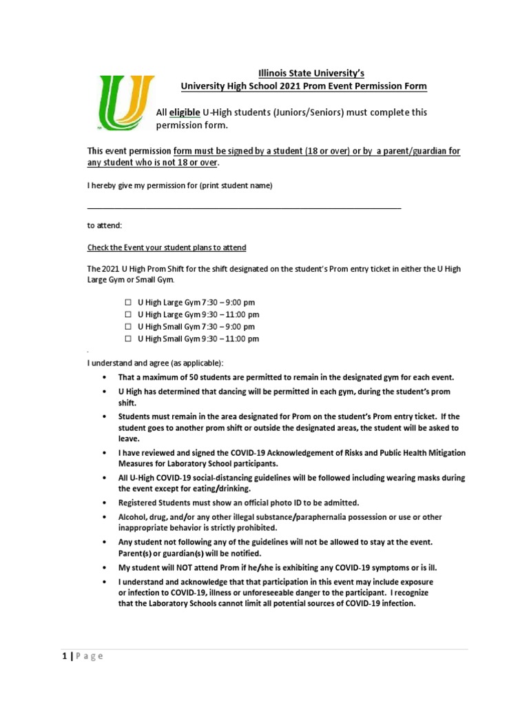 All Eligible U-High Students (Juniors/Seniors) Must Complete This ...