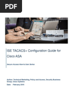 Ise Tacacs Configuration Guide For Cisco Asa Secure Access How To User Series