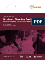 Strategic Planning Professional